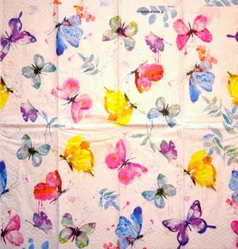 138 Schmetterlinge - 3-lagig (138) - Home Fashion - CS